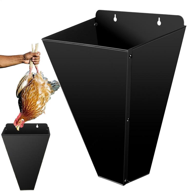 Kitchen Gadgets Products - Chicken Cone Flat Back Steel Restraining