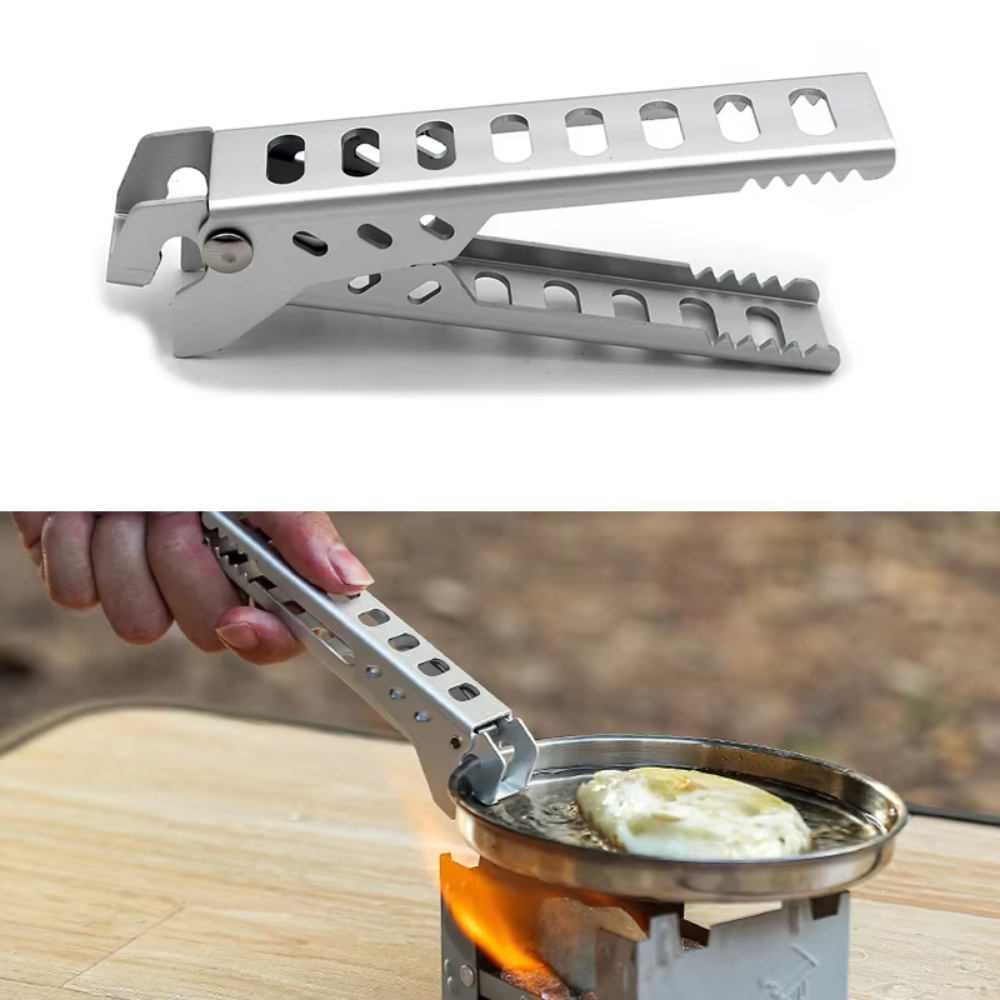 Kitchen Gadgets Products - Outdoor Aluminium Anti-hot Alloy Clip Bowl