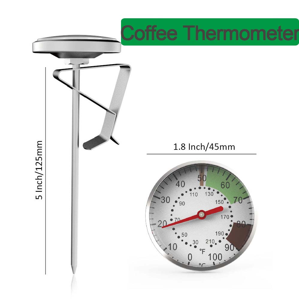 Kitchen Gadgets Products - 0-100°C Food Thermometer Stainless Steel Coffee