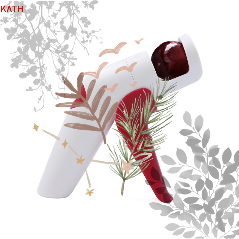 Cherry Pitter Tool - Multi-Function Cherry Red Dates Hawthorn Pitter