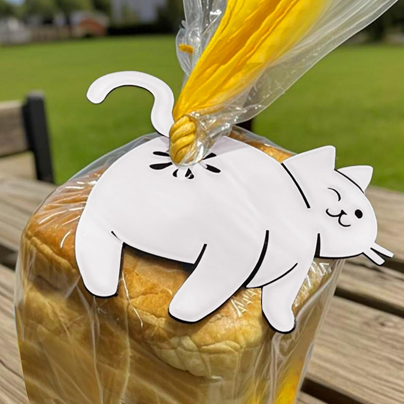 Funny Cat Butt Bread Clip 3D P - огляд і ціна Kitchen Gadgets Novelty