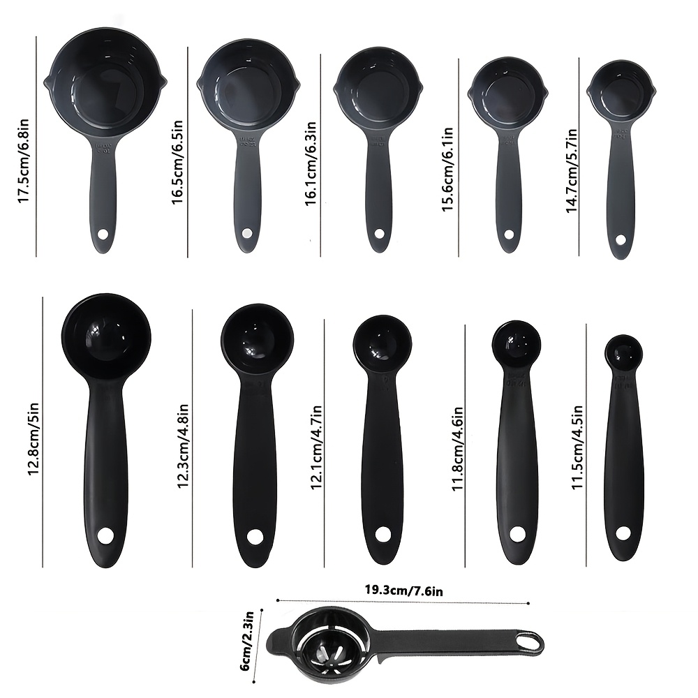 11pcs Plastic Measuring Cups&E - огляд і ціна Kitchen Gadgets Products