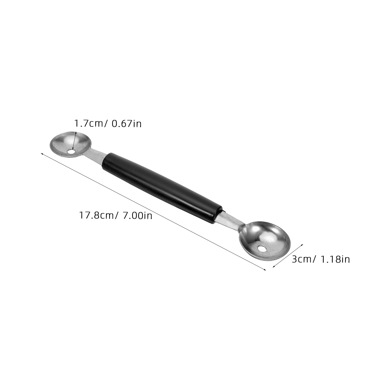 3Pcs Dual Headed Melon Baller  - огляд і ціна Cherry Pitter Tool