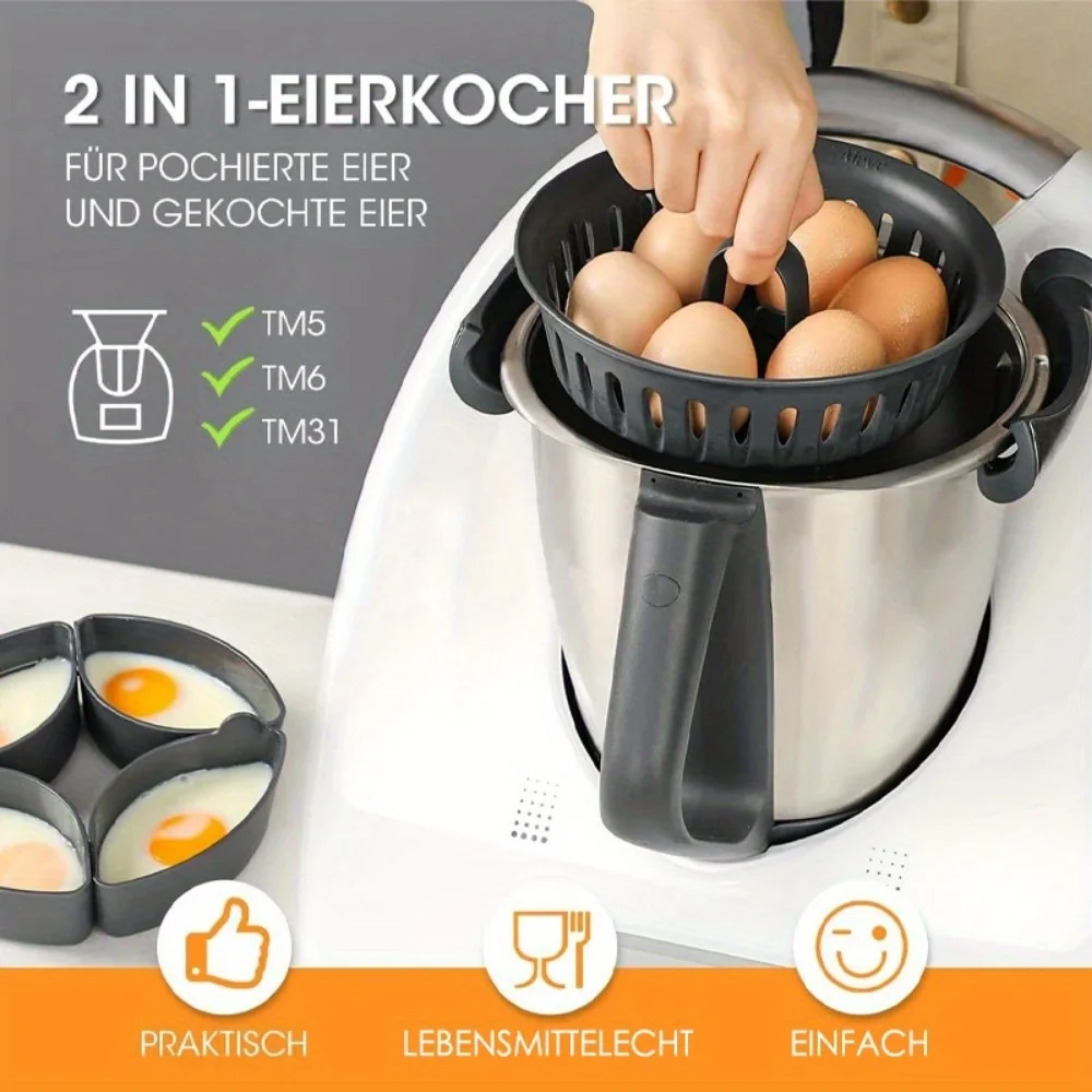 1pc Two-in-One Egg Holder for  - огляд і ціна Kitchen Gadgets Thermomix
