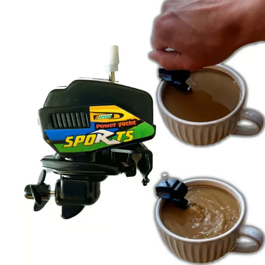 Mini Boat Motor Coffee Stirre  - огляд і ціна Kitchen Gadgets Novelty