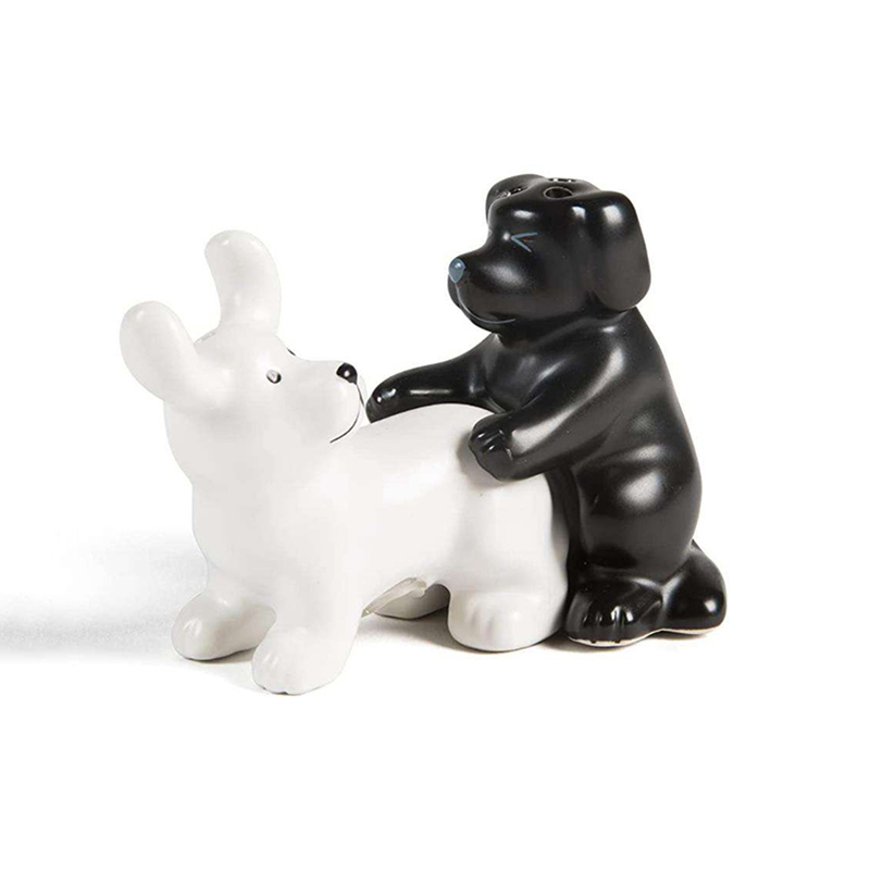 Black And White Ceramic Dog Sa - огляд і ціна Kitchen Gadgets Novelty