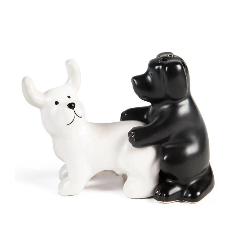 Black And White Ceramic Dog Sa - огляд і ціна Kitchen Gadgets Novelty