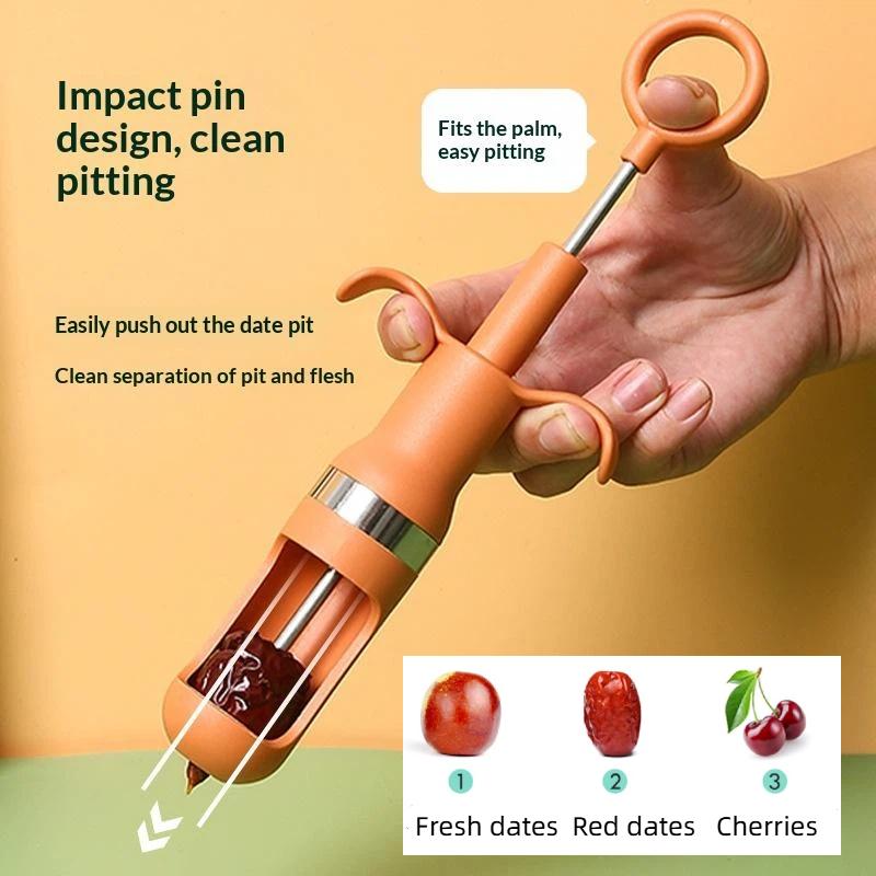 Non‑Slip Handle Cherry And Red - огляд і ціна Cherry Pitter Tool
