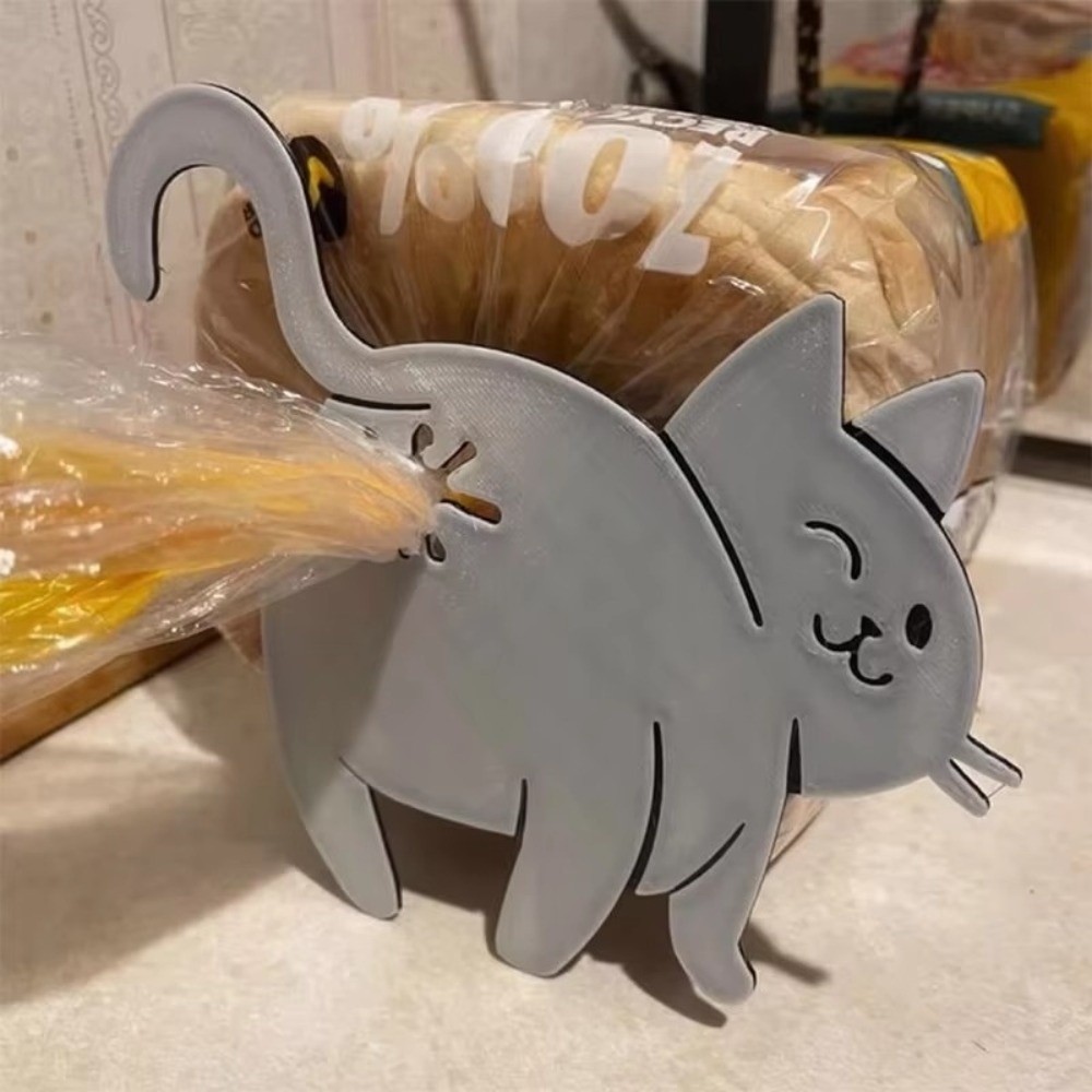 Cute 3D Printed Bread Bag Clip - огляд і ціна Kitchen Gadgets Novelty
