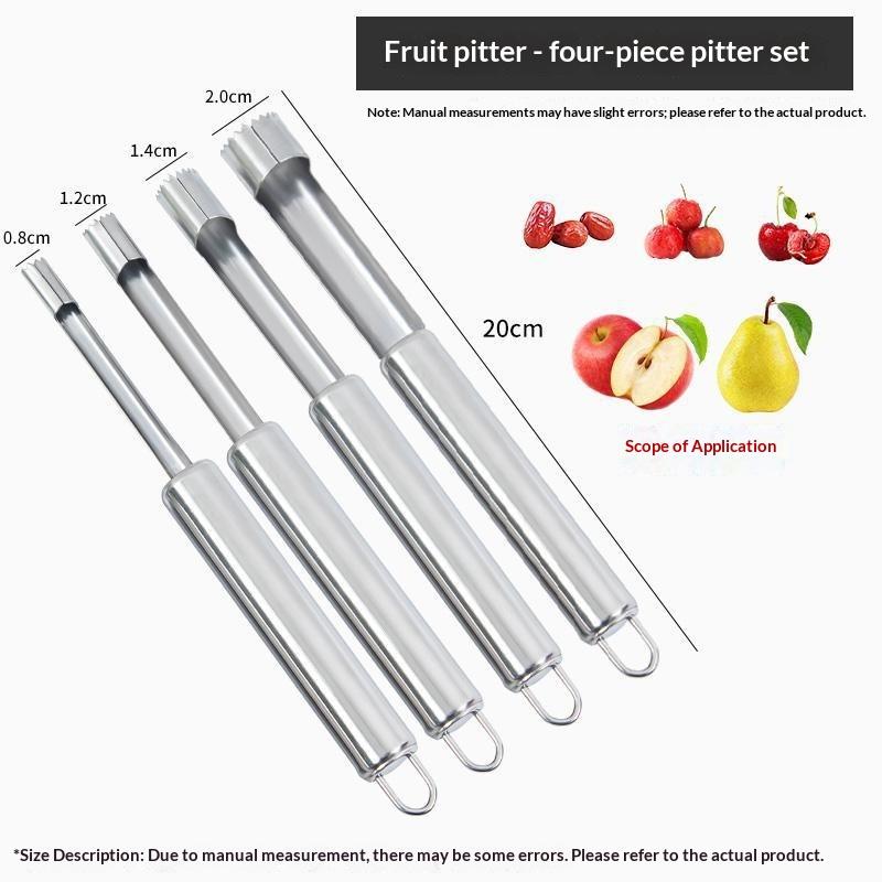 4pcs Fruit Core Remover Cutter - огляд і ціна Kitchen Gadgets And Tools