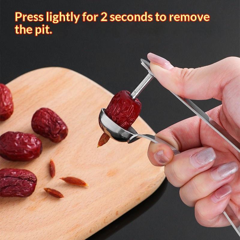 Stainless Steel Red Date Pitte - огляд і ціна Kitchen Gadgets And Tools
