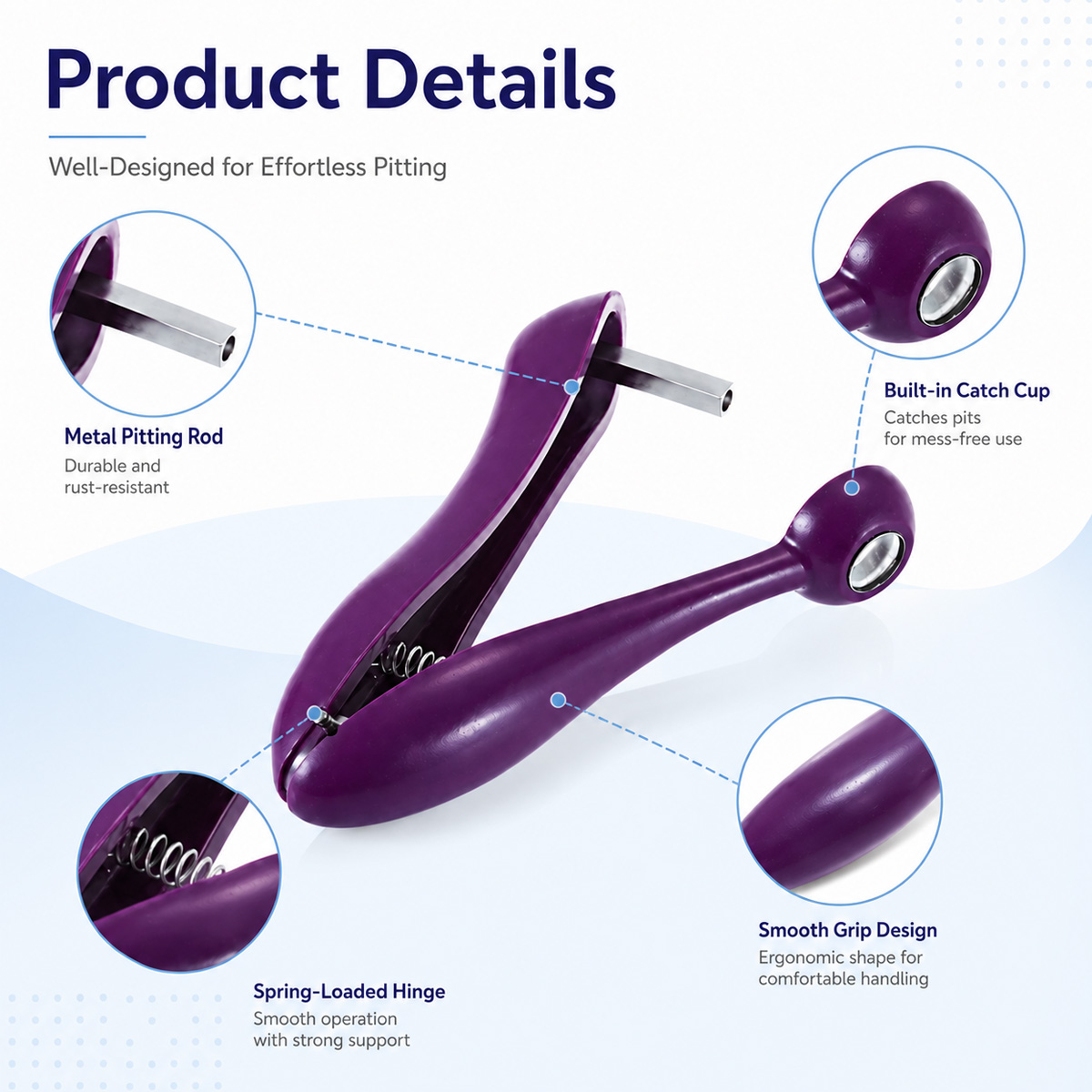 Cherry Kernel Remover Handheld - огляд і ціна Cherry Pitter Tool