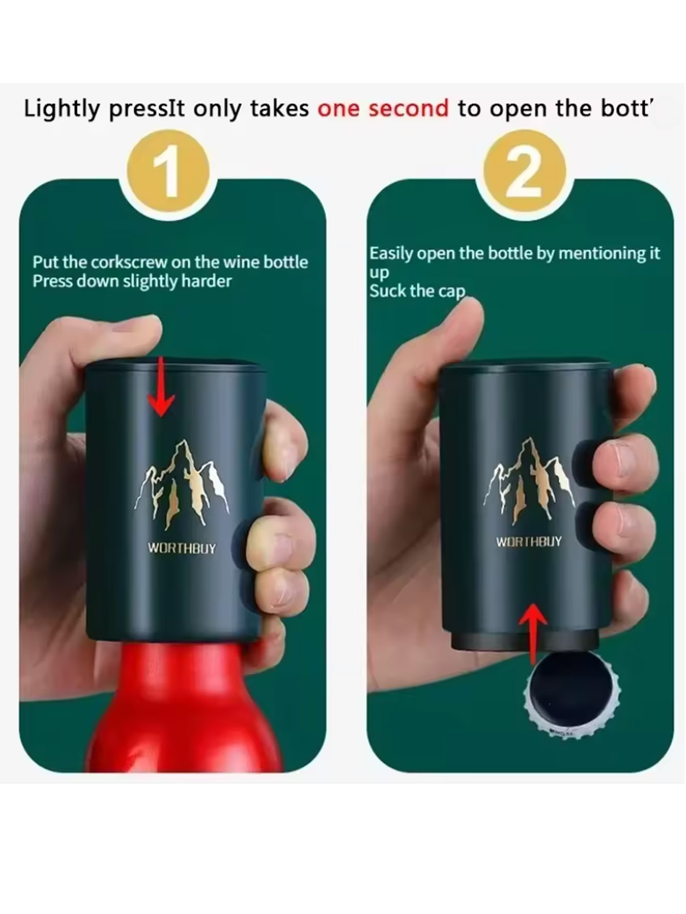 1Pcs Automatic Beer Bottle Ope - огляд і ціна Kitchen Gadgets Design