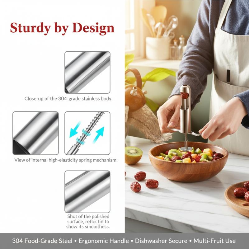 1 Pcs Cherry Olive Pitter Cher - огляд і ціна Cherry Pitter Tool