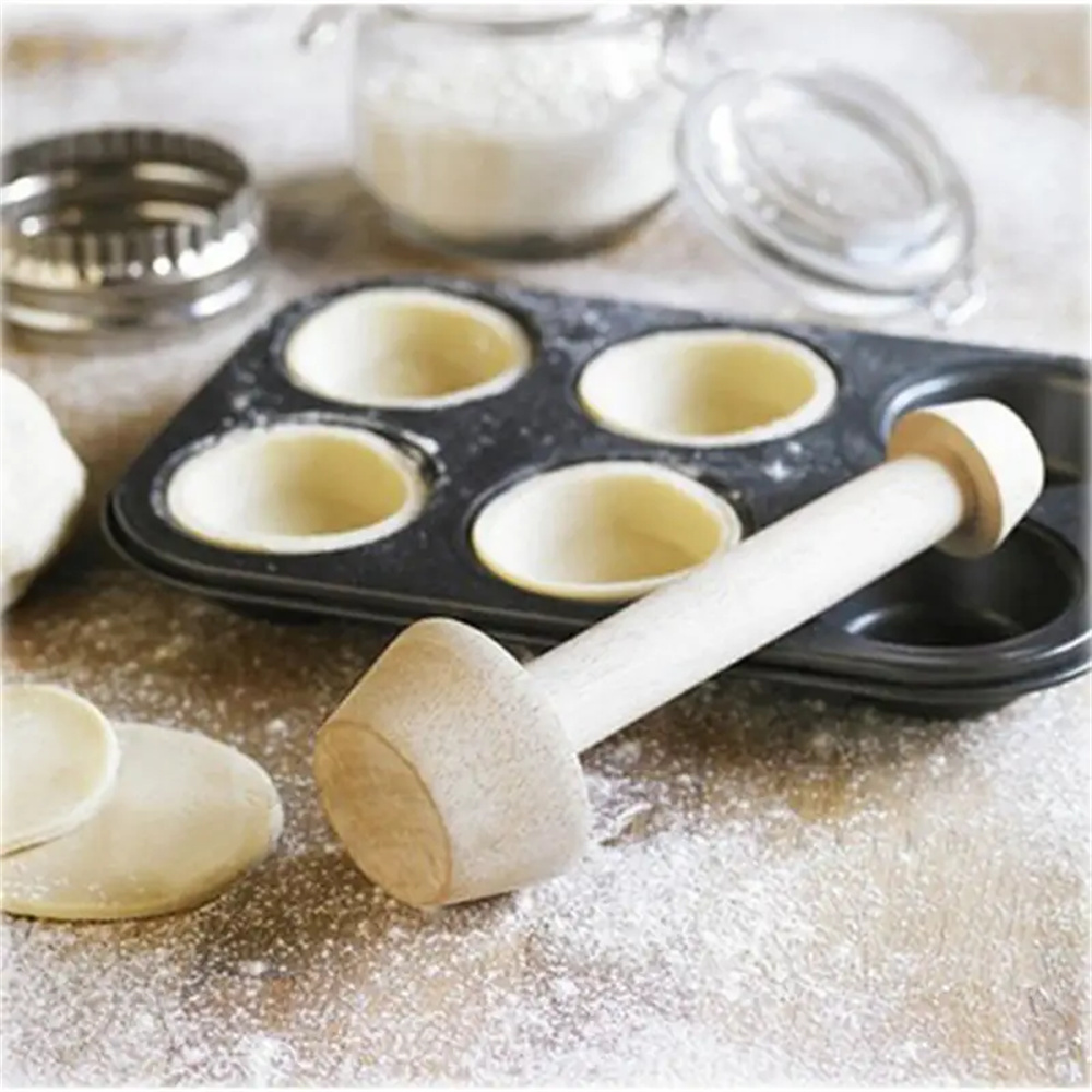 Premium Wooden Egg Tart Mold D - огляд і ціна Kitchen Gadgets For Cooking