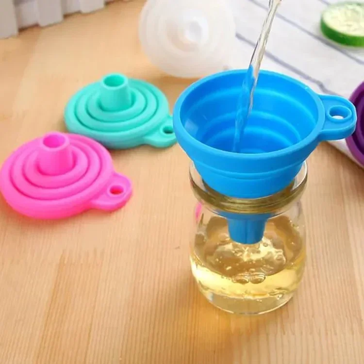 1/4PCS Silicone Collapsible Fu - огляд і ціна Kitchen Gadgets Design