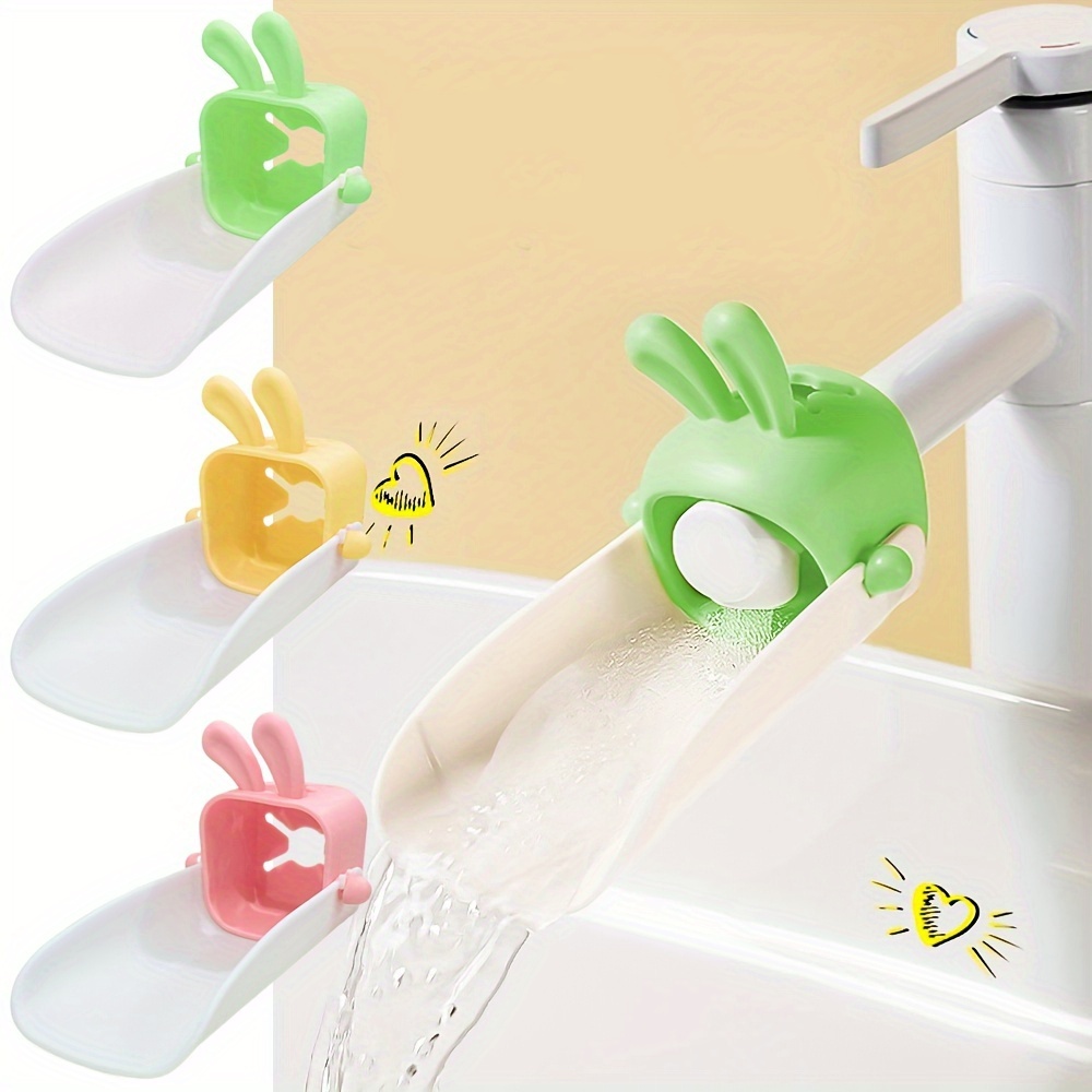 3pcs Rabbit Faucet Extender PP - огляд і ціна Kitchen Helper Gadgets