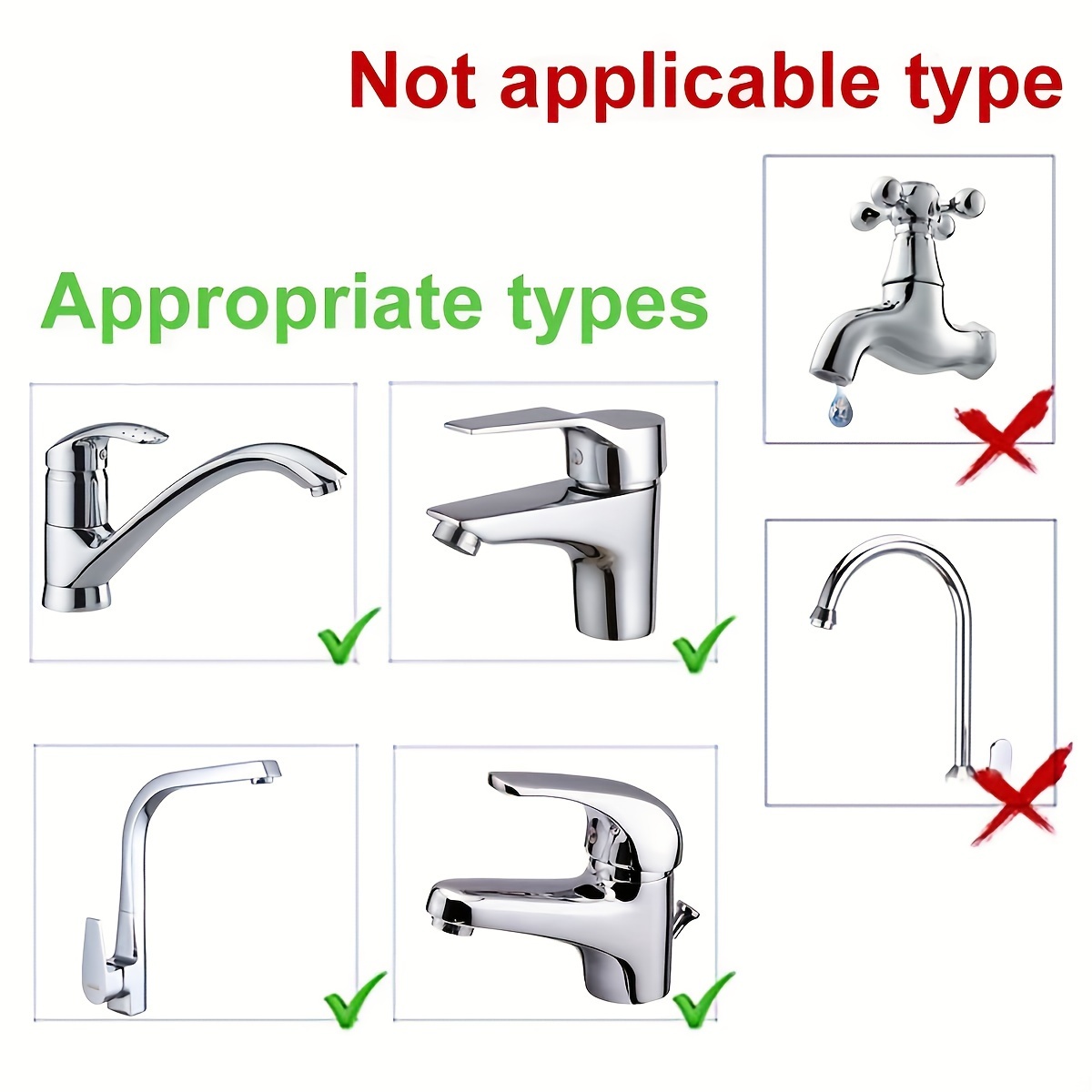 3pcs Rabbit Faucet Extender PP - огляд і ціна Kitchen Helper Gadgets